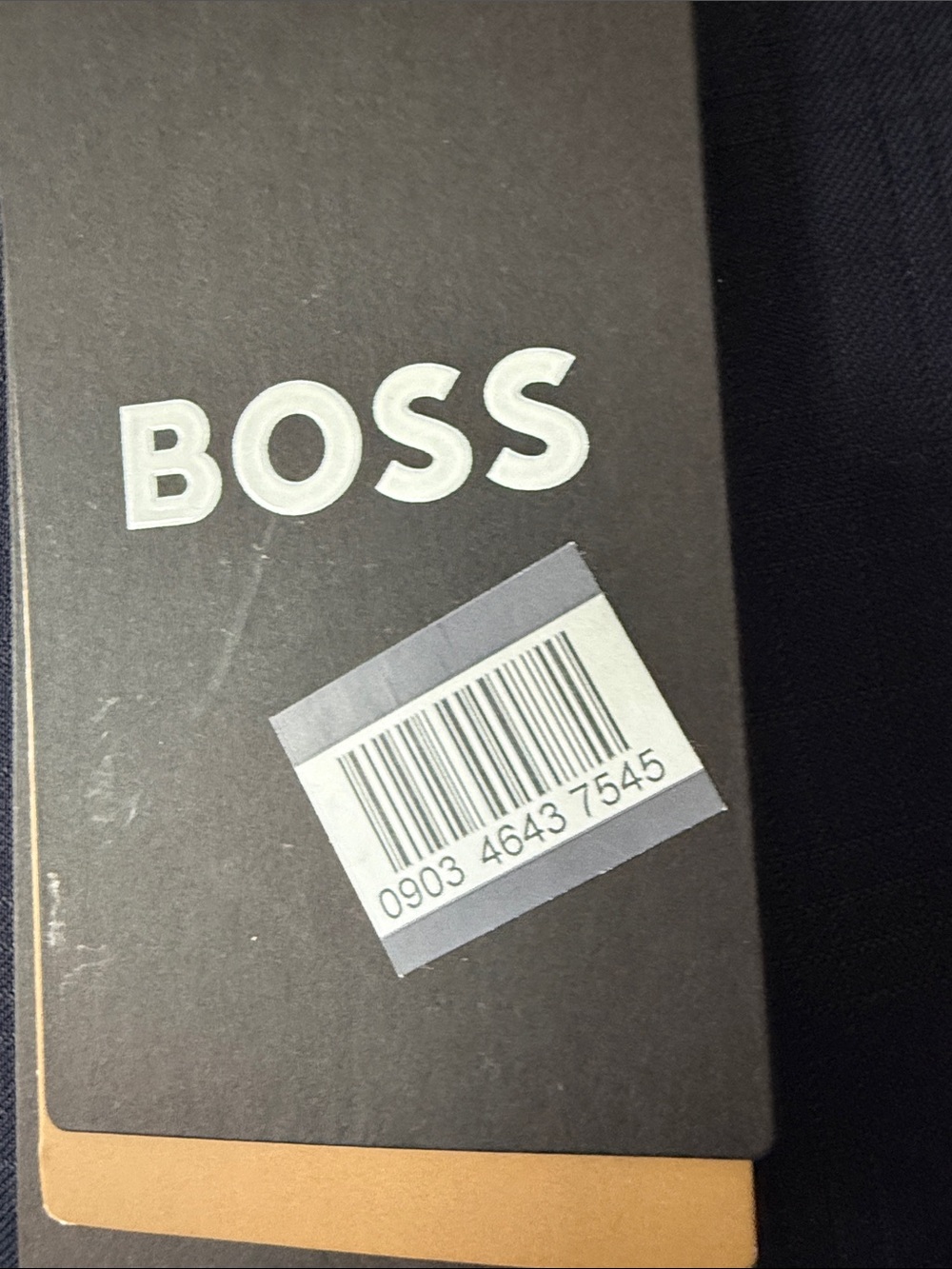 NWT BOSS Women's Navy Straight-Leg Dress Pants - Picture 4 of 9
